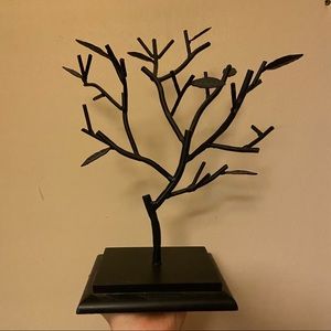 Metal Tree Jewelry Stand